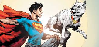 In most continuities, krypto is superman's pet dog, usually depicted as a white dog of a generic pedigree. Krypto Dc