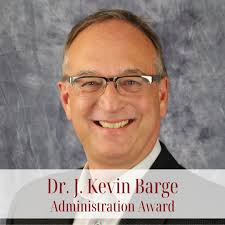 CONGRATS to Dr. Barge and Dr. Tarvin for receiving faculty awards!! 🏆🥂  Dr. J. Kevin Barge: Administration Award 🖥️ "There are so many talented  people in ARTSCI, I am incredibly honored and