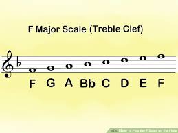 how to play the f scale on the flute with pictures wikihow