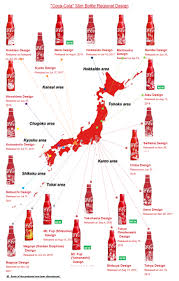 Available from monday, march 29th. 6 New Designs Added To The Popular Area Exclusive Bottles Coca Cola Slim Bottle Regional Design News Coca Cola Bottlers Japan Inc