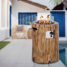 Installing gas appliances can be dangerous. Ecotop Outdoors Rural Propane Fire Column Reviews Wayfair Co Uk