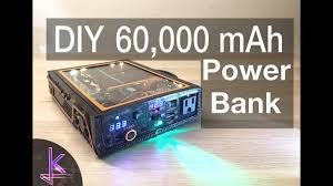 Ultimate Diy 60 000mah Power Bank 222wh 3 7v Powerbank Electronics Projects Power