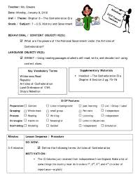 Betterlesson Lesson Plan Templates Spanish Lesson Plans Lesson Plan Examples