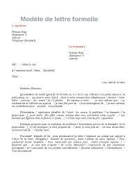 Check spelling or type a new query. Modele De Lettre Formelle