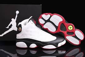 Air Jordan 13 White Black Jordan 13 White Black Red Basketball Shoes Air Jordans Retro Air Jordans Black Shoes Women