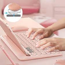 Pastel Color Chargeable Wireless Bluetooth Keyboard For Phone And Ipad Bluetooth Keyboard Ipad Accessories Ipad Keyboard