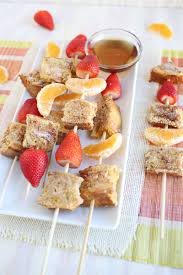 Add half of the coated bread cubes and cook, turning often, until golden brown on all sides, about 5 minutes. French Toast Bites A Beautiful Mess