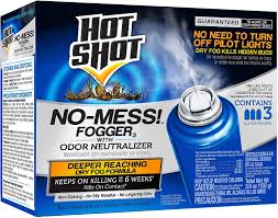 They are safe and very effective at ridding your home of these annoying insects. Amazon Com Hot Shot 100047495 Hg 20177 No Mess Fogger Aerosol 3 1 2 Ounce Model 100047 Case Pack Of 1 Flea Bomb Garden Outdoor