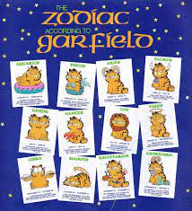 The Zodiac According To Garfield Taurus And Aquarius Gemini And Virgo Zodiac
