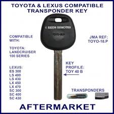 Replacement toyota car & truck keys. Remote Entry System Kits 2 New Replacement High Security Keys For Lexus Vehicles Key Lxp90 P Toy40 Parts Accessories
