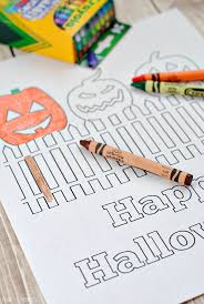 Free, printable coloring pages for adults that are not only fun but extremely relaxing. Cute Free Printable Halloween Coloring Pages Crazy Little Projects