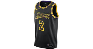 Lonzo anderson ball is an american professional basketball player for the new orleans pelicans of the national basketball association. Nike Lonzo Ball City Edition Swingman Jersey Los Angeles Lakers Men S Nba Jersey In Black For Men Lyst