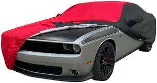 Amazon.com: 2008-2023 Dodge Challenger SXT, GT, R/T, Scat Pack, Hellcat Redeye & Widebody Ultraguard Plus Car Cover - Indoor/Outdoor Protection Water Resistant 300 Denier - Custom FIT (Red/Black) : Automotive