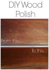 Cleaning Tip Tuesday Diy Wood Polish Wood Piclodge