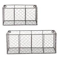 Check spelling or type a new query. Vintage Wire Wall Basket Wayfair