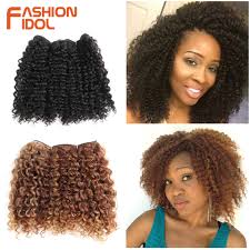 Super soft 100% human hair afro weave. Fashion Idol Short Kinky Curly Synthetic Hair 2pcs Lot For Black Women 12 Inch Afro Weave Hair Bundles 120g 1 Pack Free Shipping Buy At The Price Of 9 98 In Aliexpress Com Imall Com
