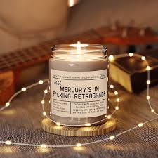 Mercury Retrograde Candle