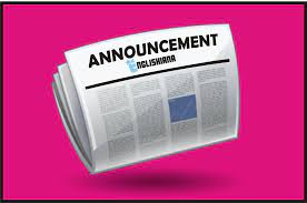 Annoucemement merupakan sebuah pernyataan untuk publik halayak umum (public statement) supaya diketahui bersama, misalnya adanya. 10 Contoh Pengumuman Dalam Bahasa Inggris Beserta Artinya Englishiana