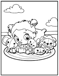 Decorate these fun pages for a new mom in your life to put up in her hospital room. Kawaii Coloring Pages For Girls Cute Animals Novocom Top