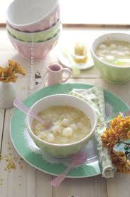 桂花酒釀丸子 清香雅淡 osmanthus jiuniang dumplings sweet soup cooking asian cake