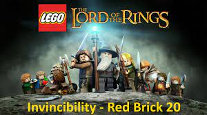If you have watched the series, you already know how many characters, you will come across in lego: Lego The Lord Of The Rings Invincibility Red Brick 20 Youtube