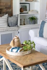 If you are decorating a round coffee table, use this tip from ' studio mcgee '. The Basics Of Coffee Table Styling Shades Of Blue Interiors
