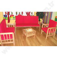 Ahsap Kirmizi Koltuk Takimi Koltuklar Furniture Banklar