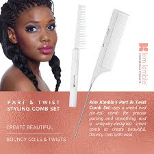 Kim Kimble Part & Twist Styling Comb Set