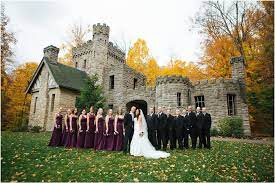 Megan And Josh Too Much Awesomeness Cleveland Wedding Venue Wedding Ceremony Location Castle Wedding