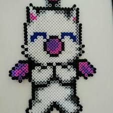 Mog Fianl Fantasy Kingdom Hearts Pixel Art Hama Beads Par Stitchngeek Low poly compact car with pixel art texture. mog fianl fantasy kingdom hearts