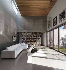 Concrete Walls And Roof Light Concrete Interiors Interior Architecture Design Interior Architecture