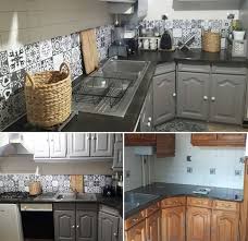 Peinture acrylique (ou peinture à l'eau ou phase aqueuse). Cuisine Avant Apres Repeindre Meuble Cuisine Cuisine Avant Apres Relooking Cuisine