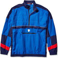 Men's scuba sweatshirt with central zipper. Amazon Com Puma Men S Scuderia Ferrari Street Woven Jacket Clothing