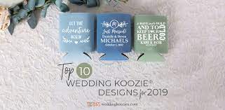 In addition to our affordable pricing, koozee crazee offers free shipping for orders over $150 in. Top 10 Wedding Koozie Designs For 2019 Totally Inspired