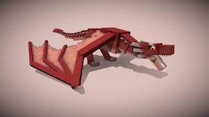 Pump action flying cyber dragon. Minecraft Dragon 3d Model By Gonzaall Gonzaall 4455d57