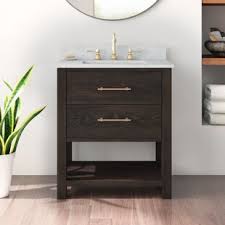 After waking up and getting ready in front of the same bathroom vanity for years, it's eventually … Modern Contemporary Off Center Sink Vanity Allmodern