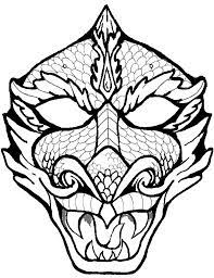 Search enter your search text. Printable Dragon Mask Dragon Face Dragon Mask Dragon Coloring Page