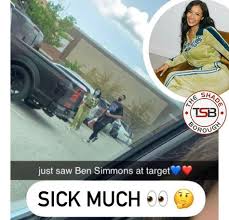 Following recent romance rumours, the pair appear to have made things public, attending a. Nba Gossip Ben Simmons Dating Uk Presenter Maya Jama Lipstick Alley