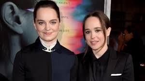 I was at the gym the other day and a trainer was like: Ellen Page Celebrates One Year Of Being Wife And Wife With Emma Portner Entertainment Tonight