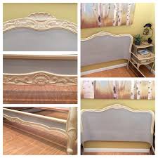 The great thing about chalk paint is that there isn't a huge learning curve or a … Antique French Provincial Headboard And Footboard In Annie Sloan Chalk Paint Paris Grey An Annie Sloan Chalk Paint Paris Grey Headboard And Footboard Headboard