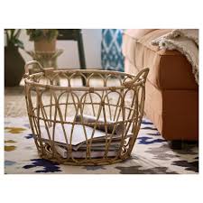 Snidad Rattan Basket Ikea Rattan Basket Woven Baskets Storage Storage Baskets