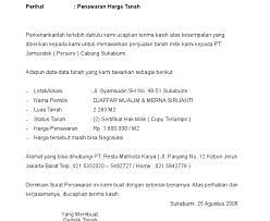 15 contoh surat perjanjian jual beli paling lengkap jika anda bermaksud melakukan transaksi baik itu untuk menjual atau membeli maka anda membutuhkan bukti. Download Contoh Surat Penawaran Tanah Pics Sipeti