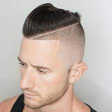 Undercut Thick Hard Part Comb Over Mens Hairstyles Shaved Sides Shaved Side Haircut