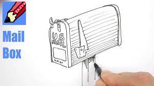 What kind of mailboxes should i get for my yard? How To Draw A Mail Box Real Easy Youtube