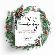 Santa Baby Winter Baby Shower Invitation December Baby Shower Etsy In 2022 Holiday Baby Shower December Baby Shower Baby Shower Winter