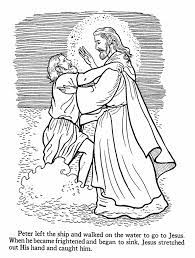 Plus, it's an easy way to celebrate each season or special holidays. Bible Printables Bible Coloring Pages Jesus Teaches 12 Peter Walks On Water Jesus Coloring Pages Bible Coloring