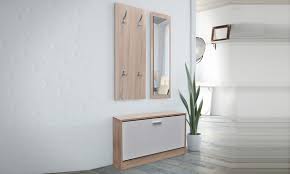 Ensemble De Meubles Pour Couloir Avec Armoire De Rangement De Chaussures