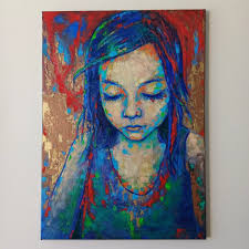 My best and most beautiful greetings to art lovers, an oil painting, not  digital, 50 cm by 70 cm, and the stages with the first comment