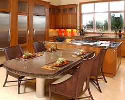 Those who host frequent, large gatherings should consider tables with drop leaves and extensions to add all the additional seating you need. Dining Table Contemporary Kitchen Orange County By Price Concrete Studio Houzz