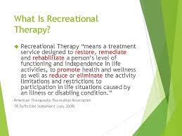 Get email updates for new recreational therapy assistant. Evidenced Based Practice Providing Effective Recreational Therapy Interventions